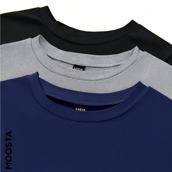 3 Pack Crop Side Srunch Long Sleeve Top - Picture 4 of 4